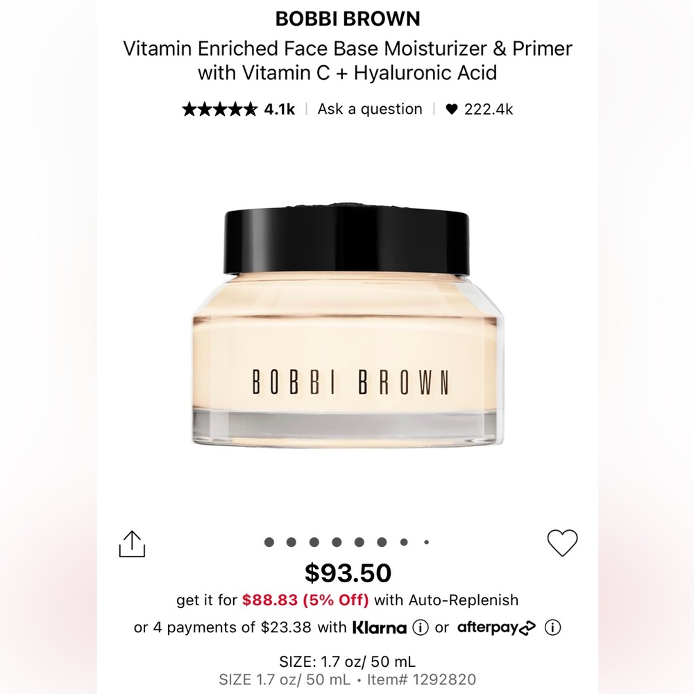 BOBBI BROWN Vitamin Enriched Face Base